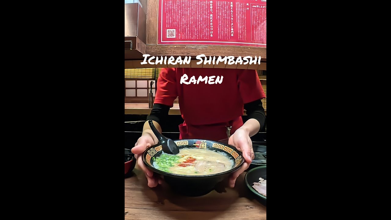 Ichiran Shimbashi   Ramen Japan 2025