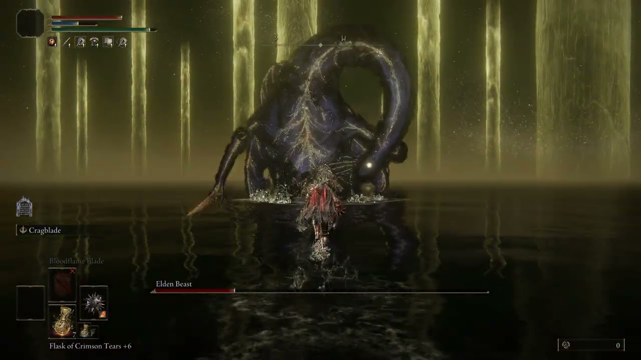 Elden Ring RL1 Radagon and Elden Beast.