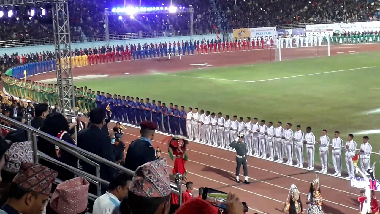 13th South Asian Games Inaugration March Pass