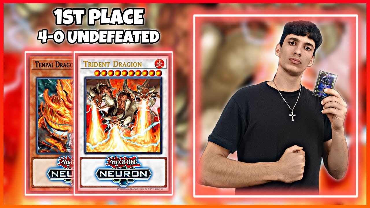 1st PLACE 4-0 UNDEFEATED TENPAI DRAGON!! BEST COUNTER DEL FORMAT? [Yu-Gi-Oh! ITA]