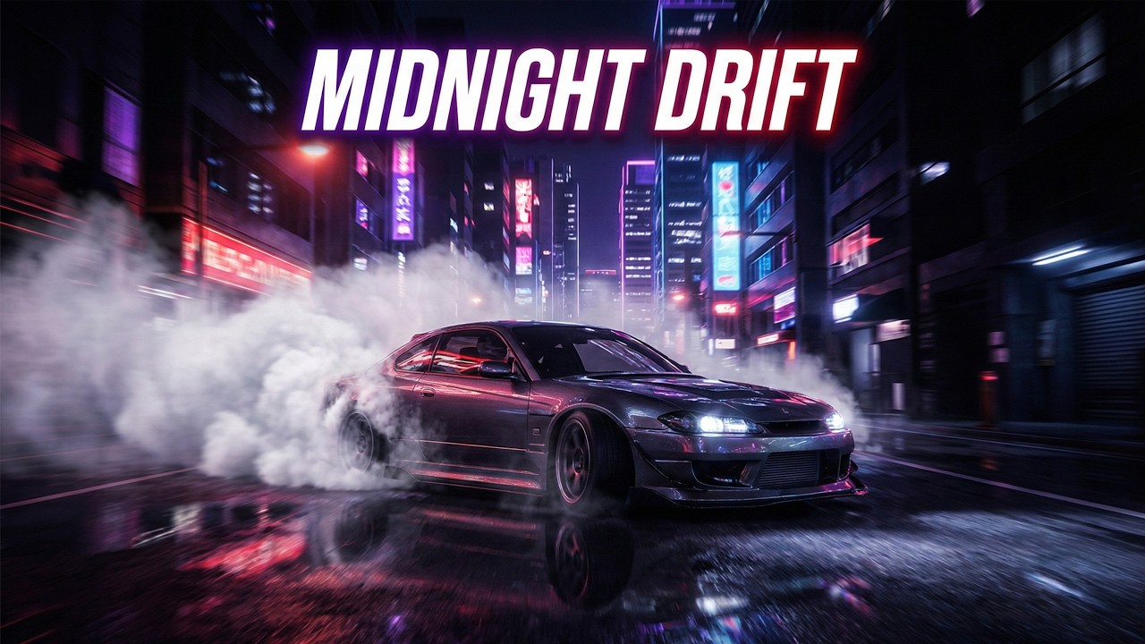 MIDNIGHT DRIFT  Aggressive Drift Phonk  Dark Street Phonk 2026