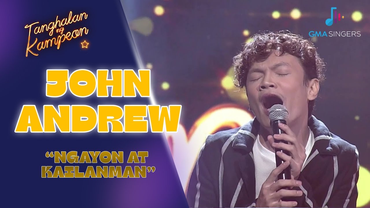 John Andrew Ras's GROOVY SERENADE with 'Ngayon At Kailanman'! | Tanghalan Ng Kampeon 3