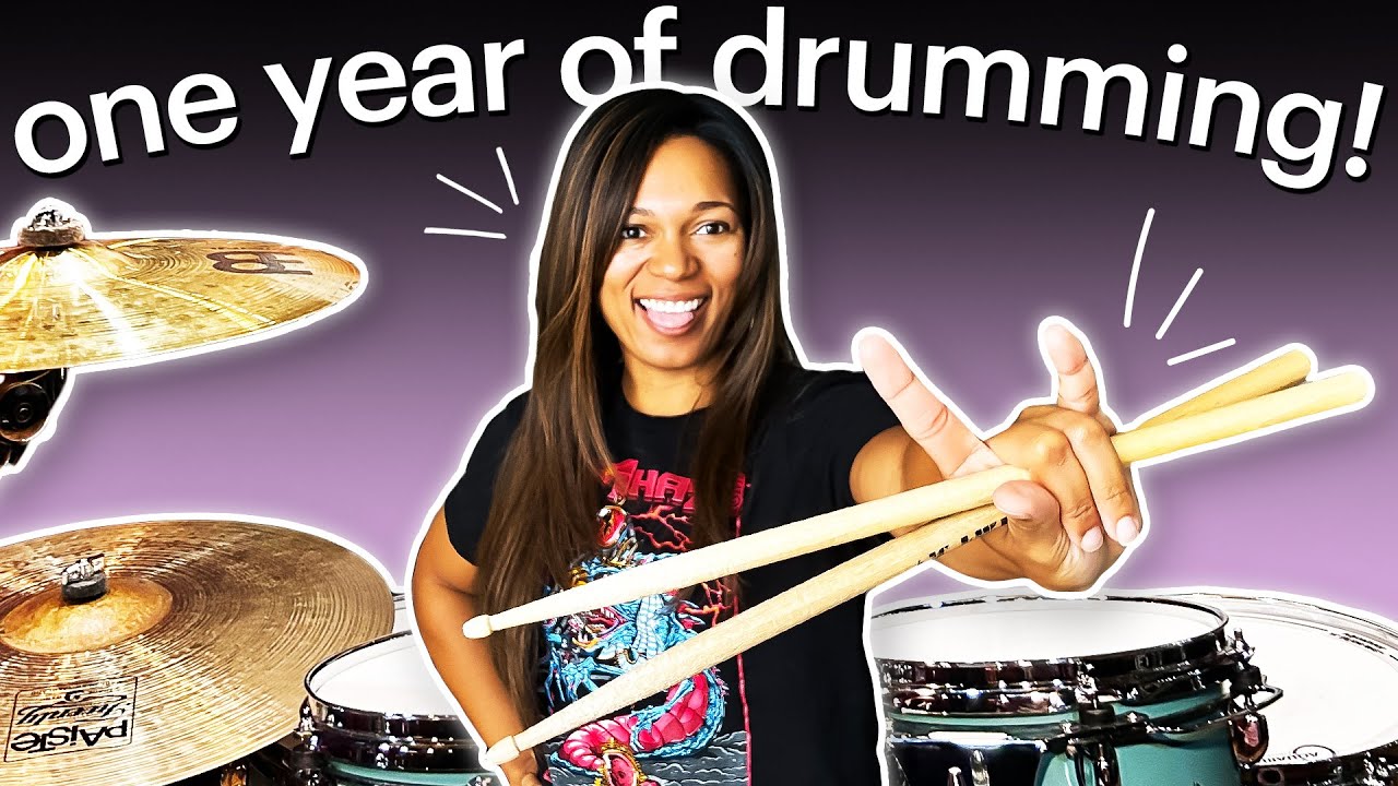 Realistic 1 year drumming progress | Adult Beginner