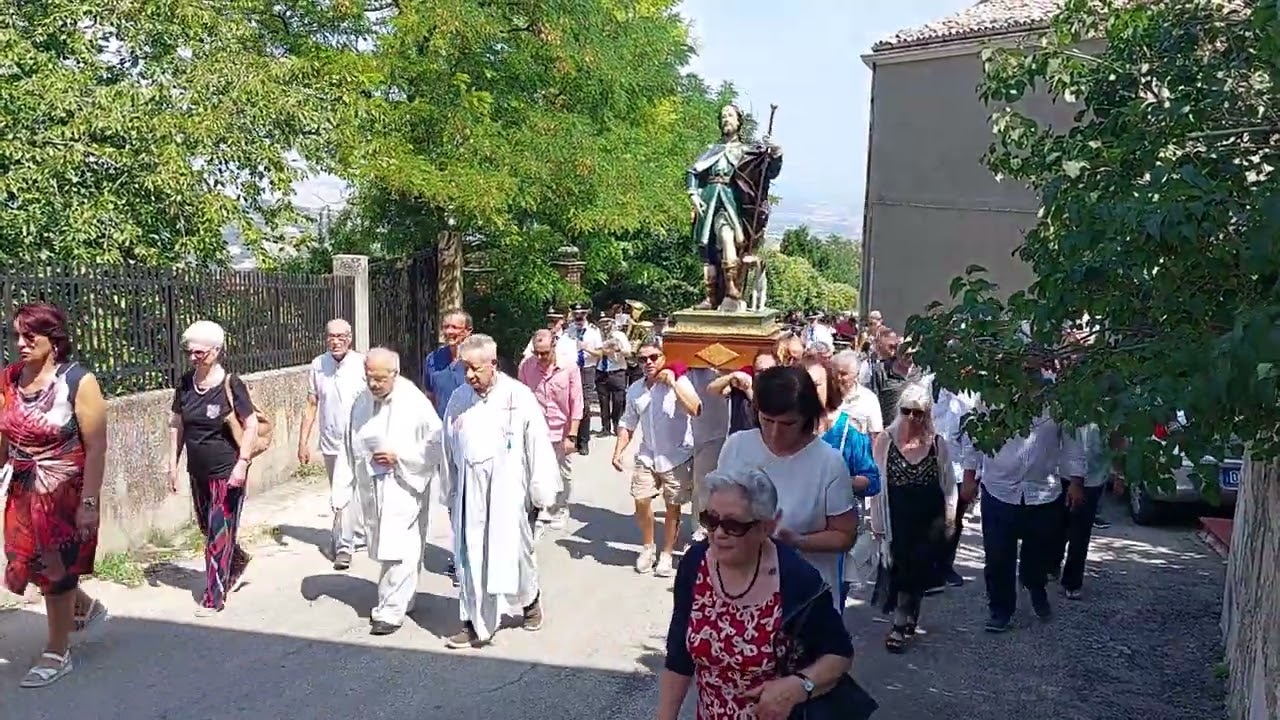 Montorio nei Frentani: Festa dì San Rocco: Processione 16.8.2025 (3)