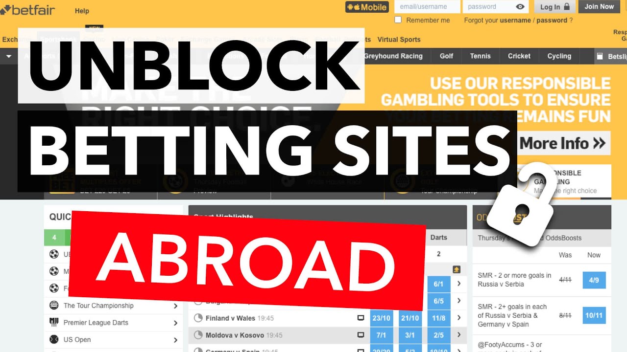 ACCESS BETTING SITES ANYWHERE IN 2023 ✅ : How to unblock bookmakers and gambling sites abroad?