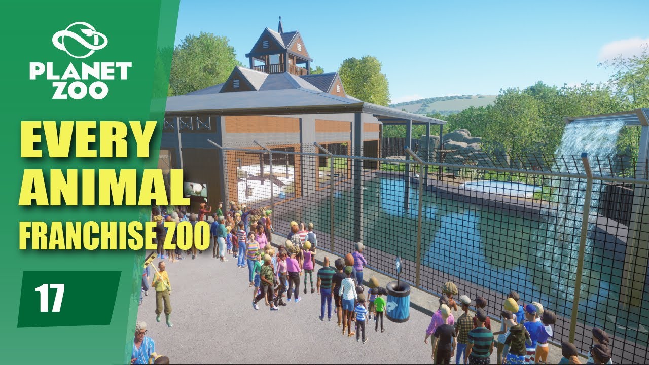 Говоря о рабочих зонах! Зоопарк Planet Zoo Every Animal Franchise (часть 17)