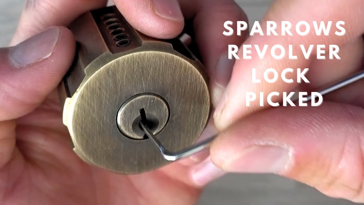 [18] Picking the Sparrows Revolver challenge lock (unboxing) 🔓
