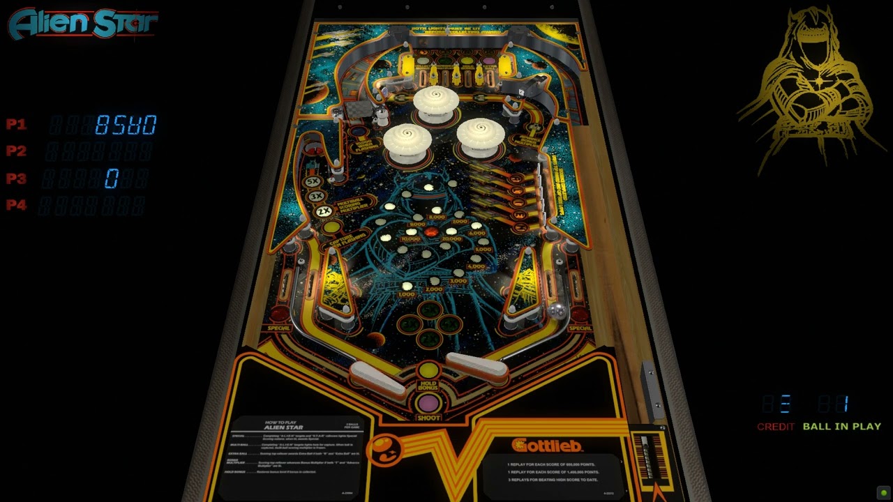 Alien Star (v2.0.1) Pinball VPX