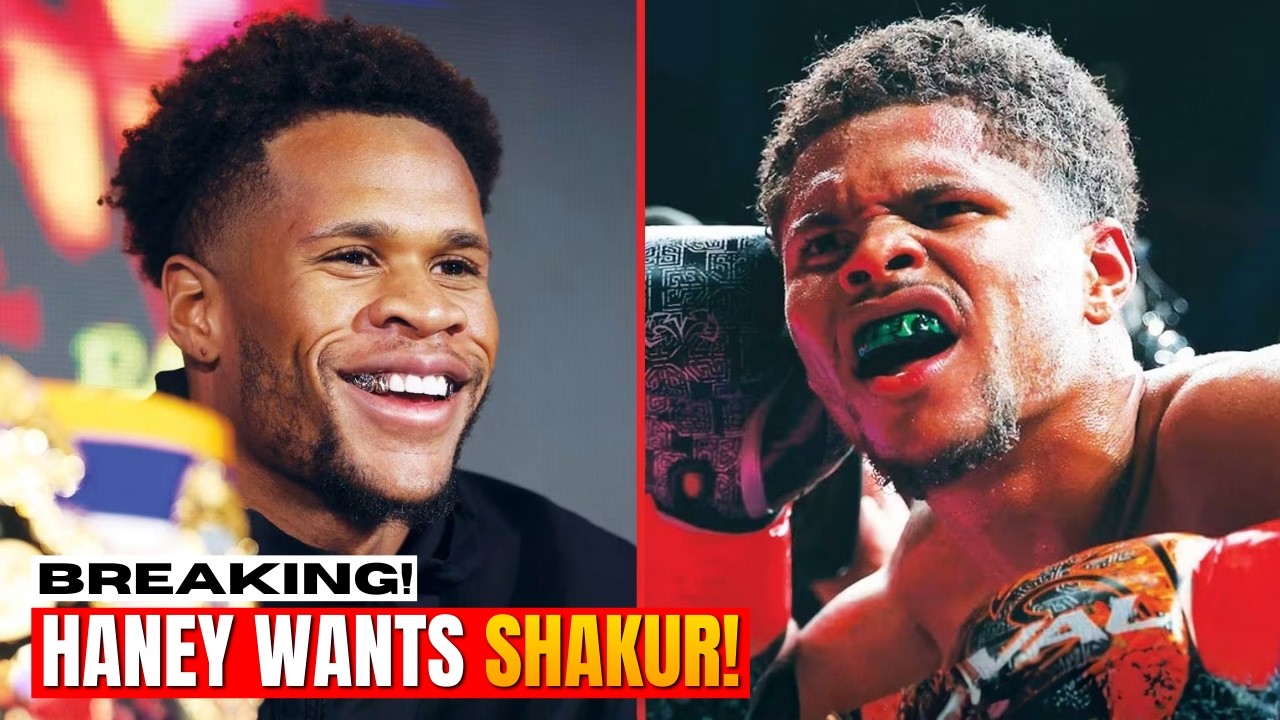 Devin Haney CALLS OUT Shakur Stevenson Me Shakur Is The Next Biggest Fight!