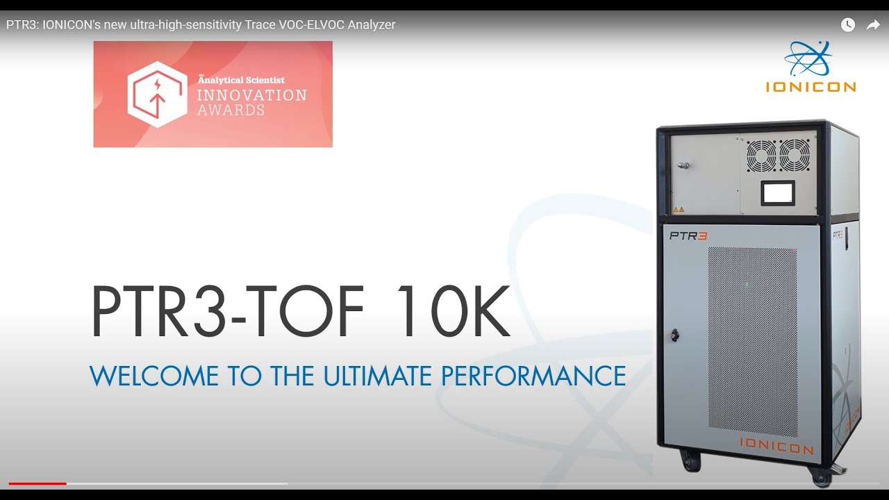 PTR3: IONICON's new ultra-high-sensitivity Trace VOC-ELVOC Analyzer