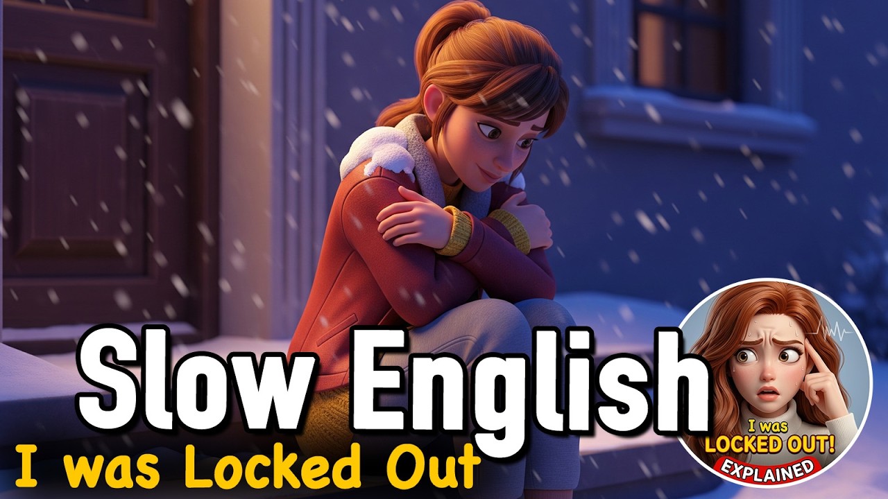 I was Locked Out! EXPLAINED | Days of Our Family | Slow English Breakdown with Claire & James