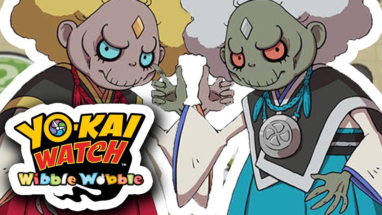 YO-KAI WATCH WIBBLE WOBBLE #52 - LAURE ET MARGE, LES DEUX SŒURS