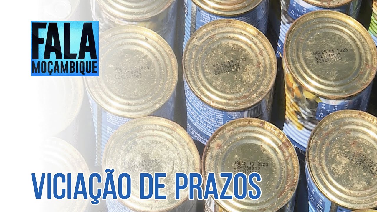 Mulher detida pela polícia sob suspeita de adulterar a data de validade dos produtos @Portal FM | Fala Moçambique