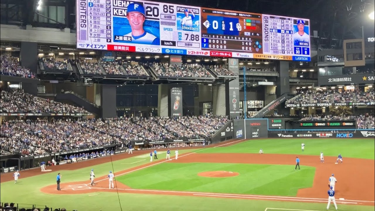 中日ドラゴンズ エスコンフィールドでの応援 (交流戦)