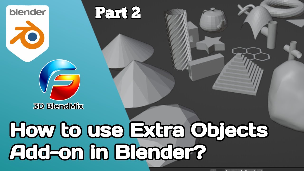 Try This Add-On to Add Ready Primitives for Modeling in Blender Part 2 – Must-Have for 3D Artists!