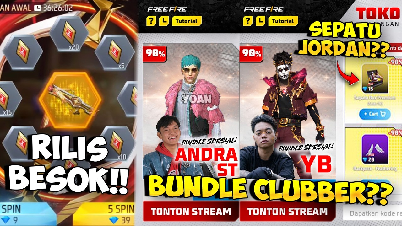 TOKO KELONTONG BUNDLE CLUBBER ?? Cara Dapat Toko Kelontong Ramadan & Tanggal Rilis Trogon Ruby Shot
