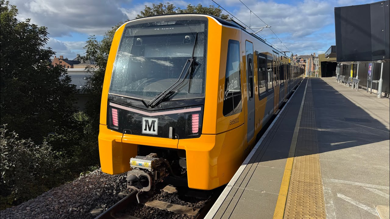 Tyne and Wear Metro Full Journey From South Shields to St James