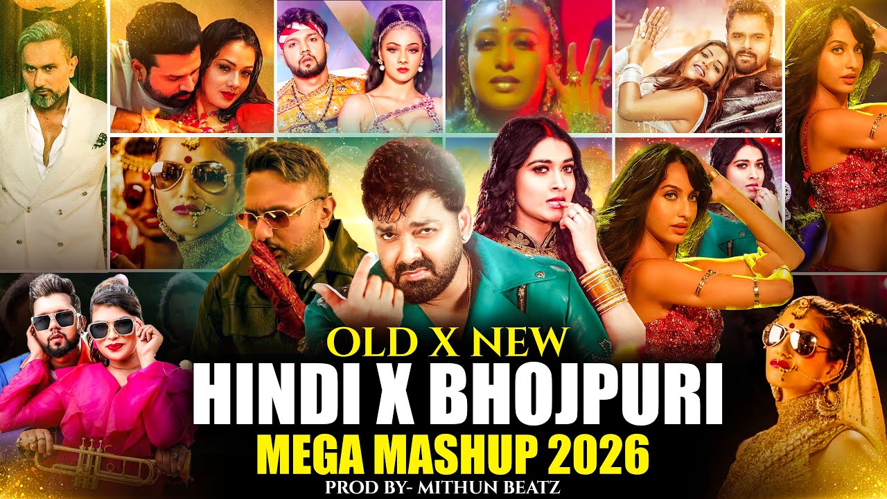 Item Song Mega Mashup | Hindi X Bhojpuri Mega Mashup | Old X New Dance Party Mashup | Bhojpuri Remix