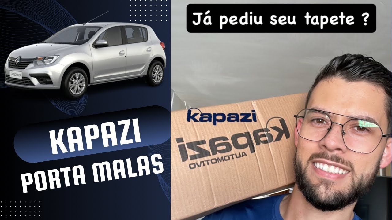 NUNCA MAIS LIMPAR O CARRO COM TAPETE KAPAZI