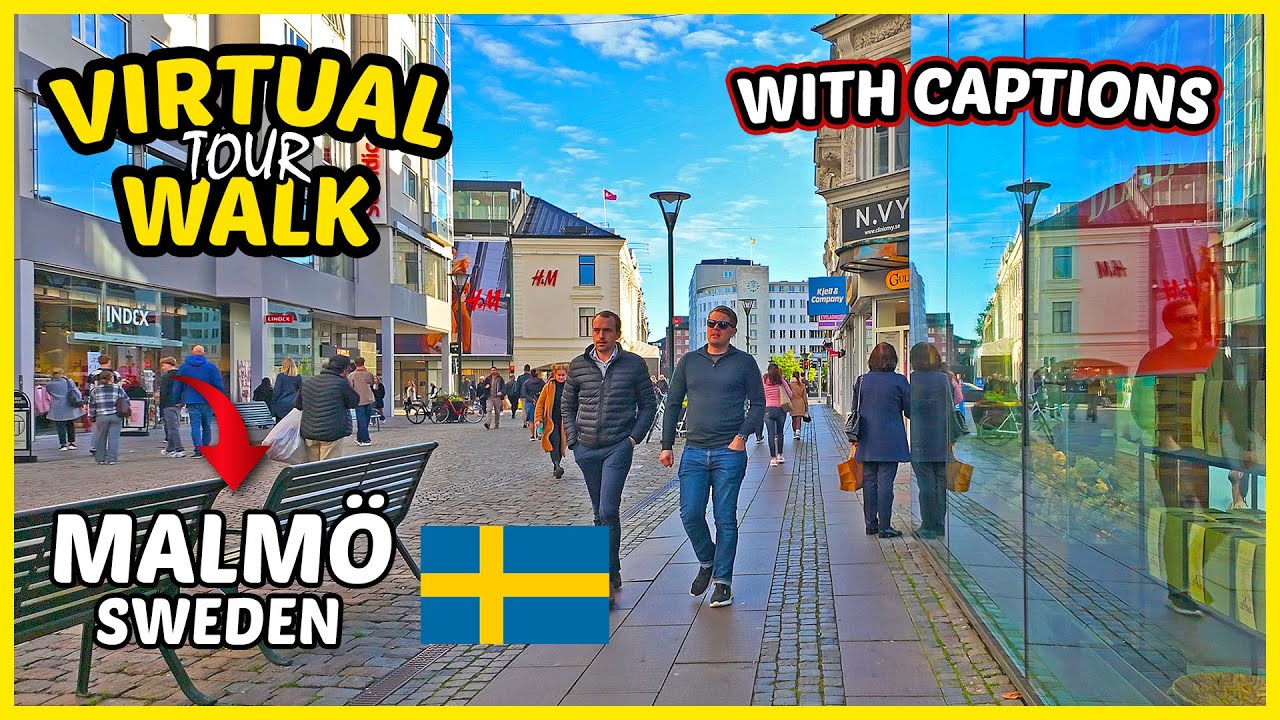 Walking in Malmö 🇸🇪 | Walking Tour Through Malmö, Sweden in 4K 🏙️