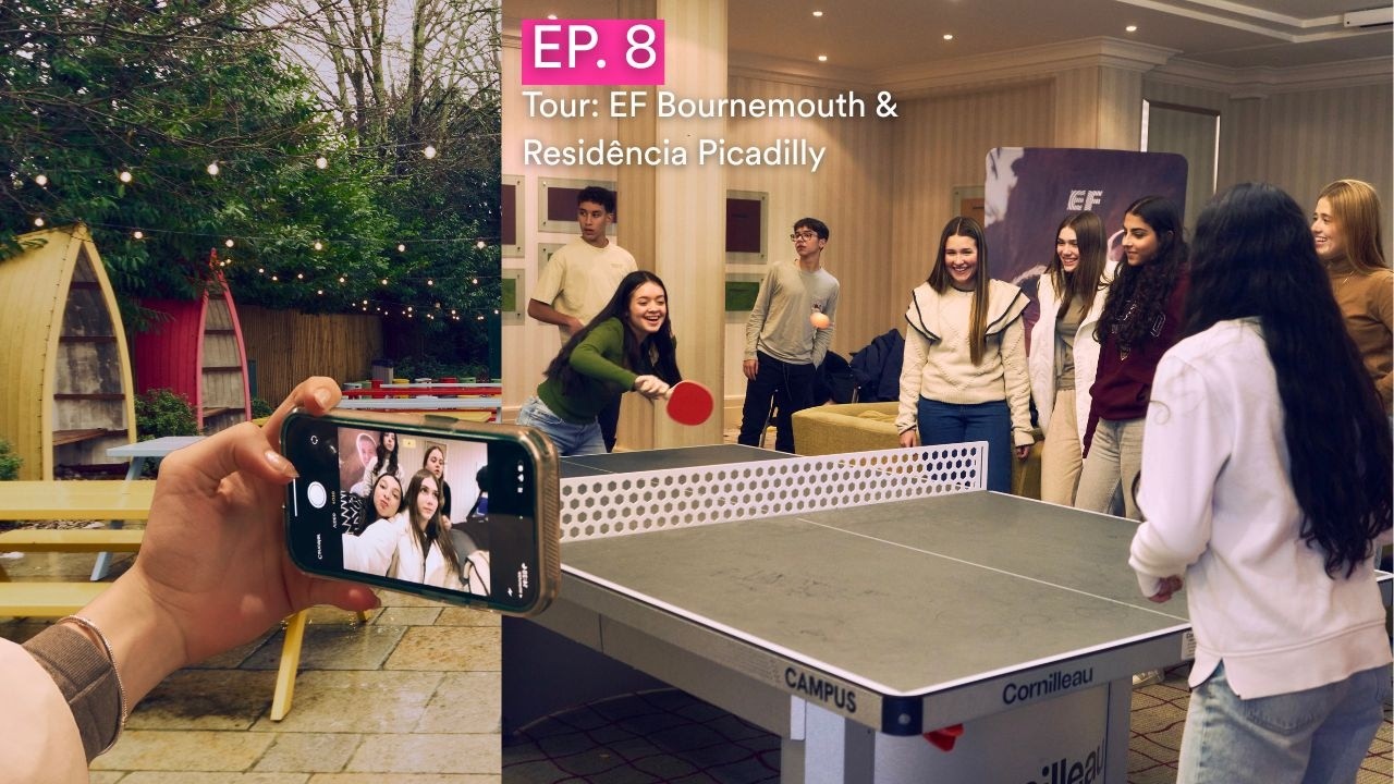 Tour: EF Bournemouth & Residência Picadilly 🏫
