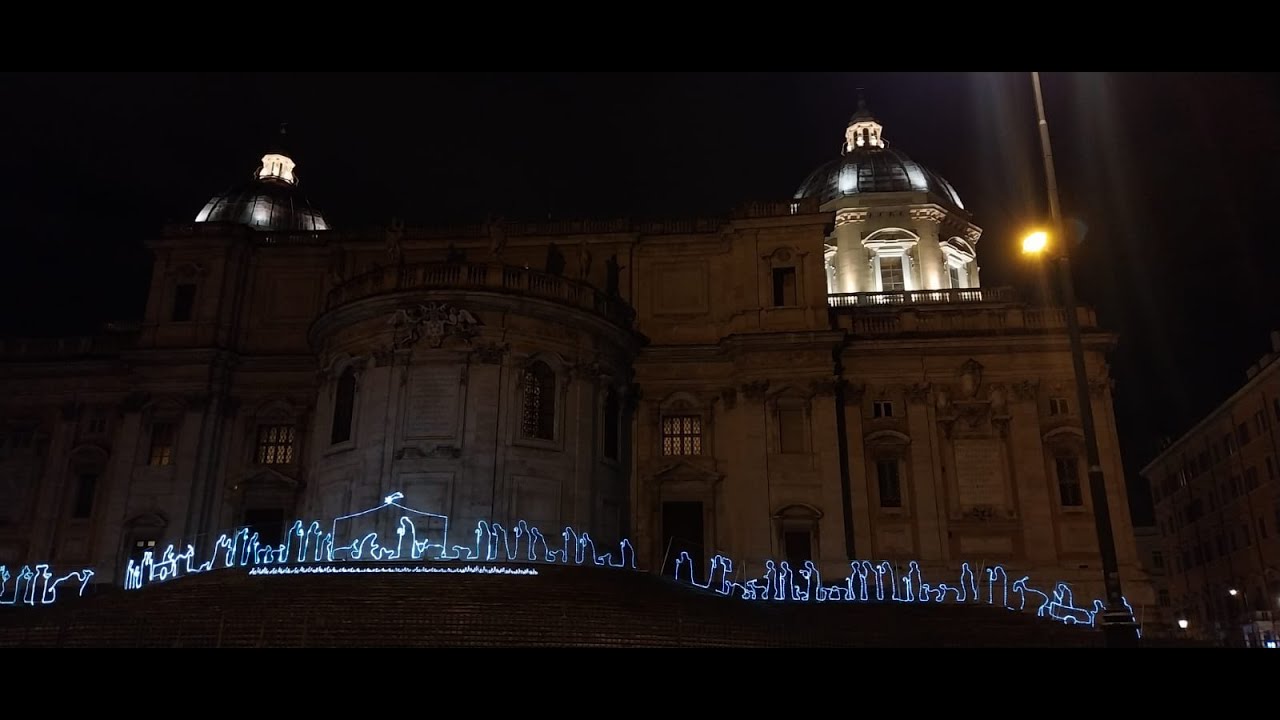 Presepe Luminoso a Santa Maria Maggiore - Roma - A cura de 