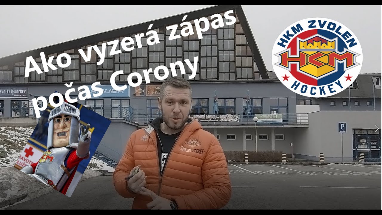 Hokejový #zápas počas #Corony #hkmzvolen #extraliga #majstri