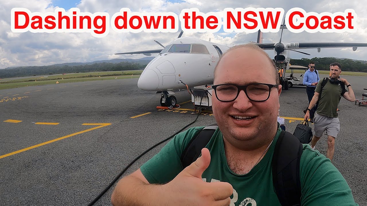 QantasLink Dash 8 Q300 SYD-MIM Economy Class | Flight Review
