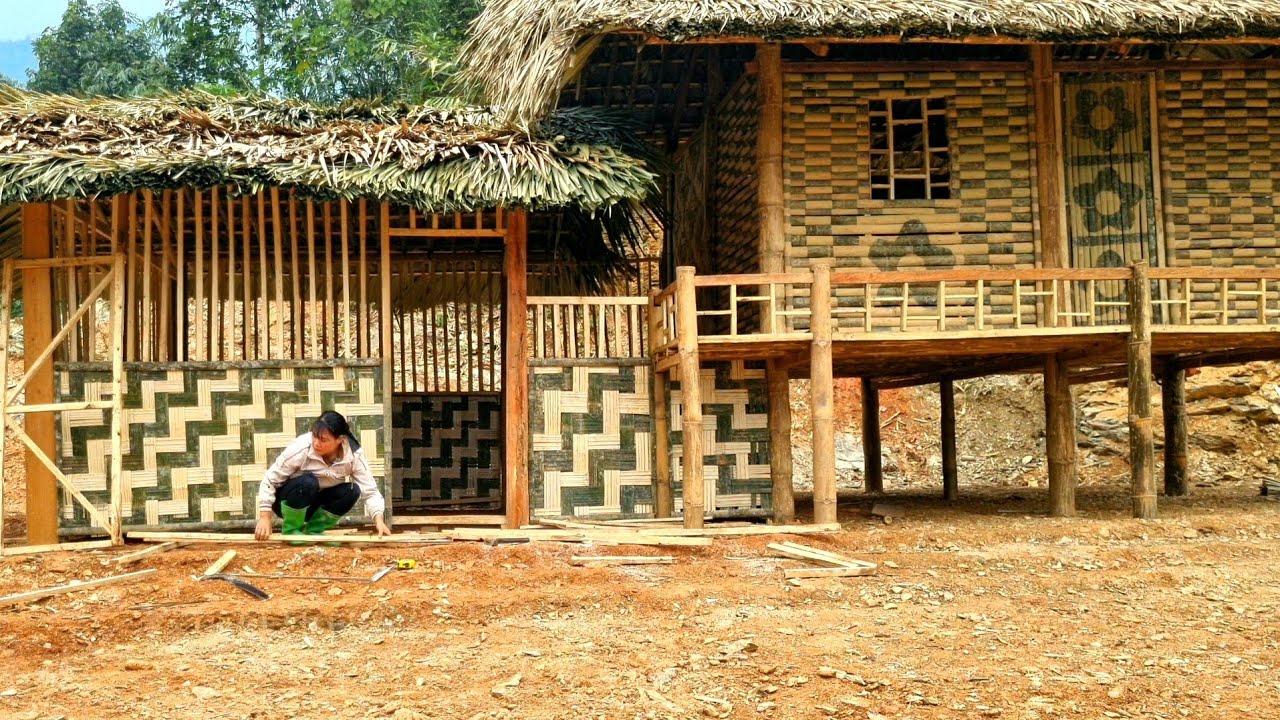2 years living in the forest building a bamboo house - living with nature