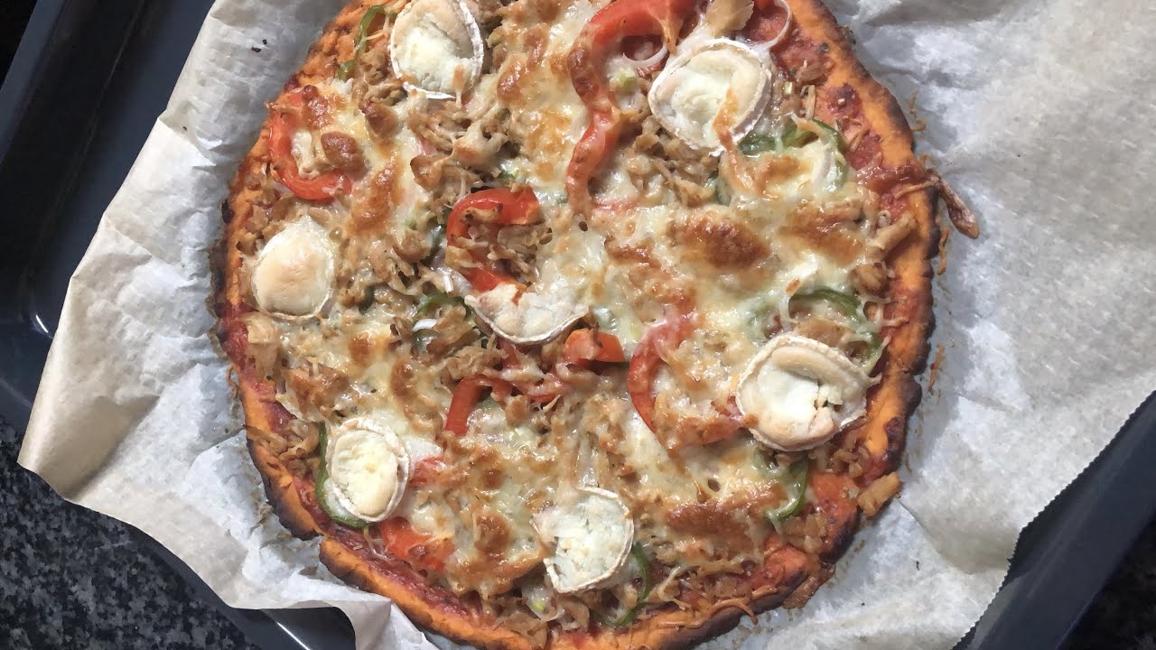MASA DE BONIATO, BATATA O CAMOTE PARA PIZZA, FACIL, SANA Y DELICIOSA, NO TE LA PIERDAS!
