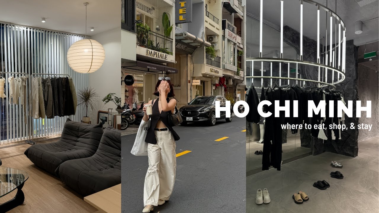 WHERE TO EAT, SHOP, AND STAY IN HO CHI MINH, VIETNAM 🇻🇳 | Cess Travels