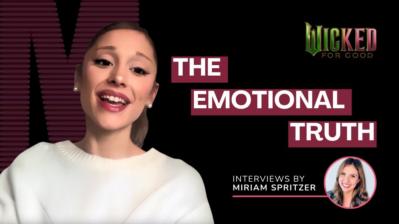 Why Ariana Grande wasn’t ready to say goodbye to Glinda | Wicked: For Good