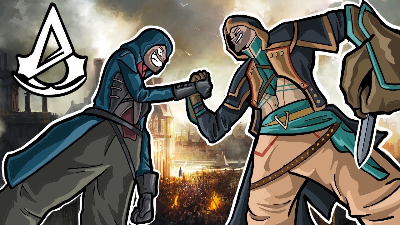 So we played Co-op in Assassins Creed Unity...