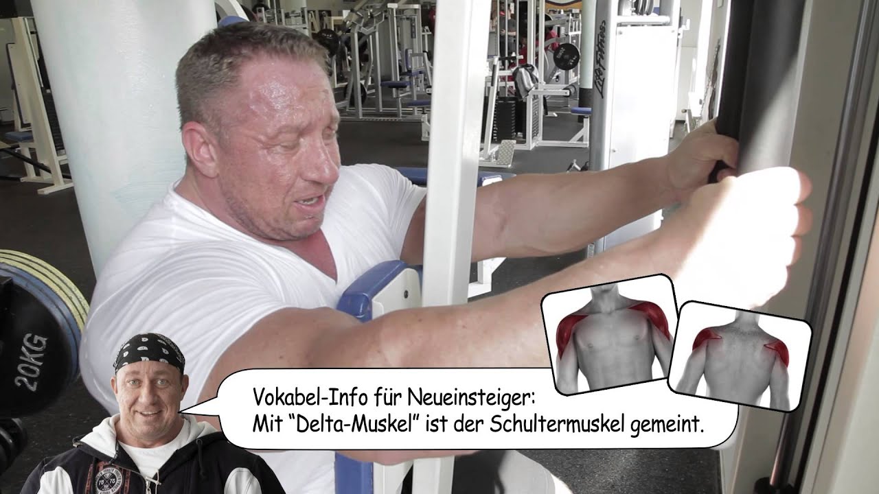 Markus Rühl trainiert Schultern: Tipps und Tricks, Teil 2 von 2