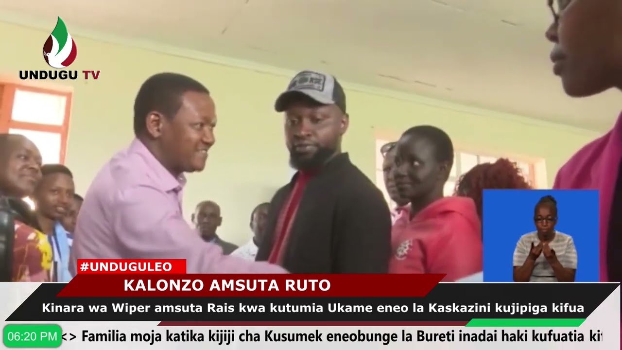 Kinara wa Wiper amsuta Rais kwa kutumia Ukame eneo la Kaskazini kujipiga kifua