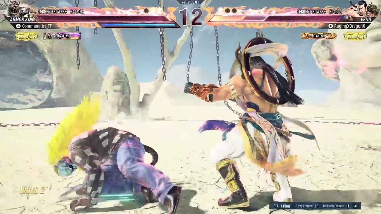 RagingXDragonX's  Tekken8 Day 569 Rank stream bye 2025!!!