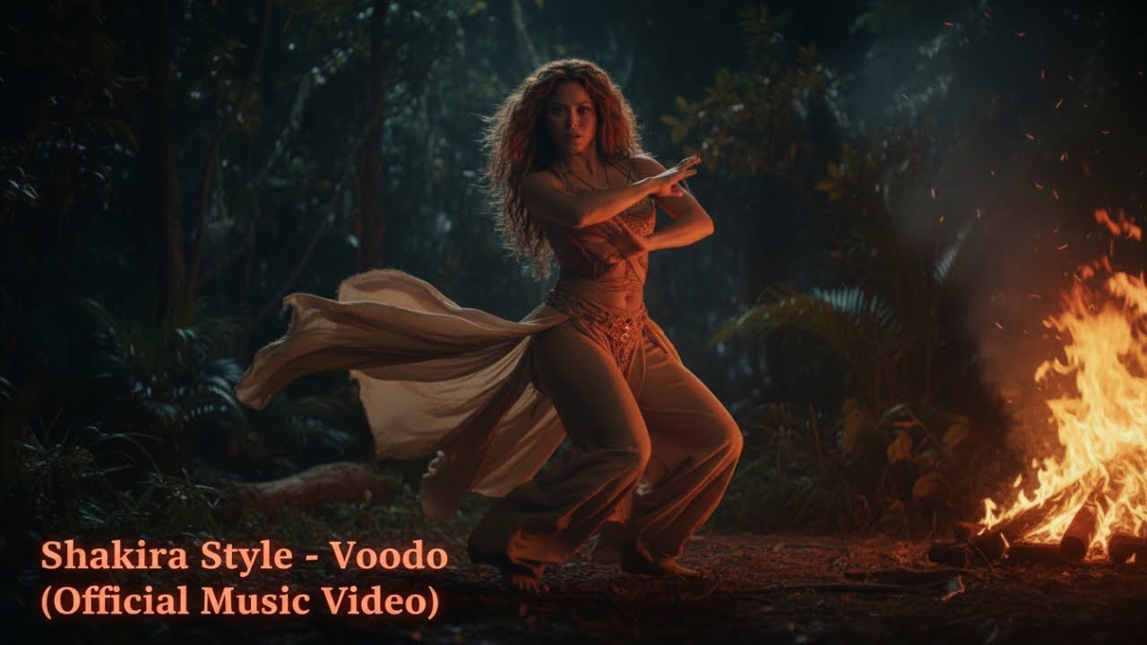 Shakira Style - Voodoo (Official Music video) | Rap & English