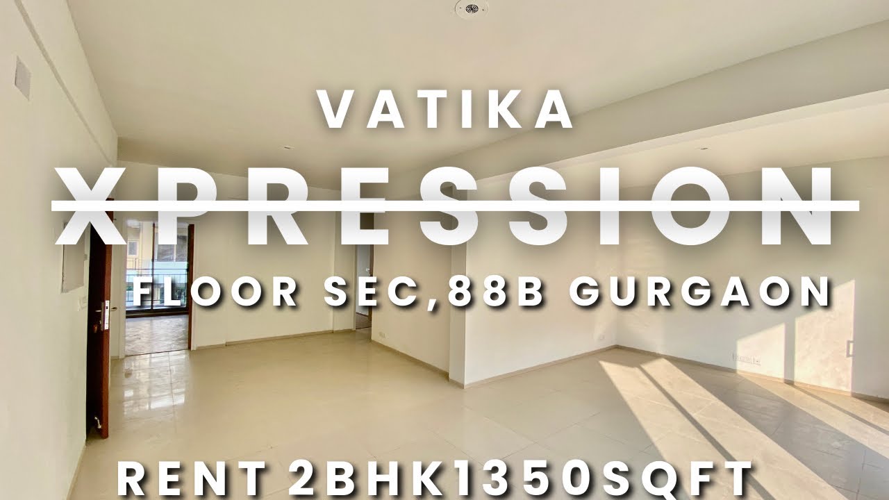 2bhk 1350 SqFt on Rent in Vatika Xprssion Sec,88B Gurgaon |Vatika India next2 | 9818646102