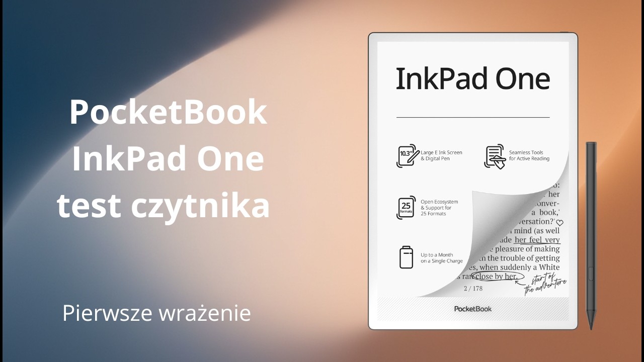 PocketBook InkPad One | Test czytnika