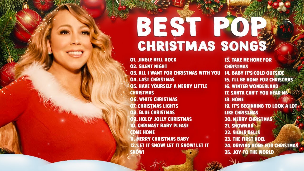 Плейлист рождественской музыки 🎄 Лучшая рождественская музыкальная попурри без перерыва 2025 года