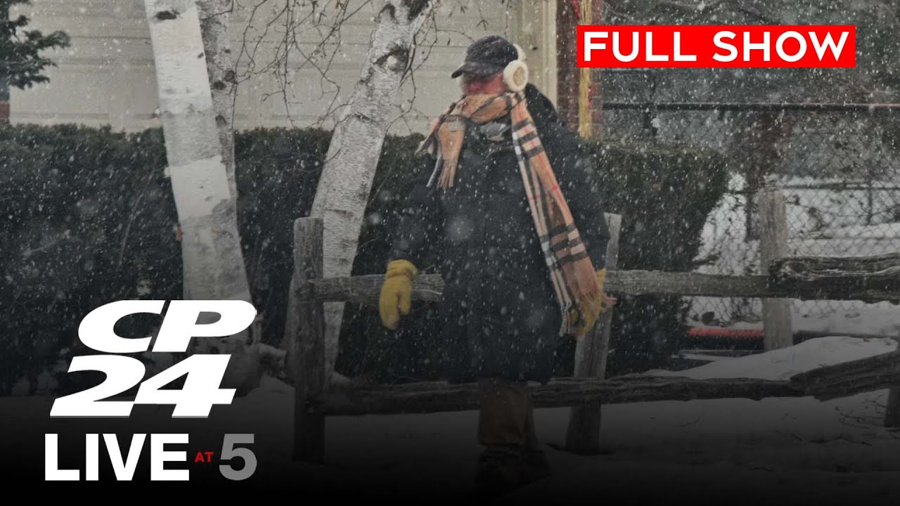 Toronto could see biggest snowfall of the year | CP24 Live at Five for Jan. 14 2025