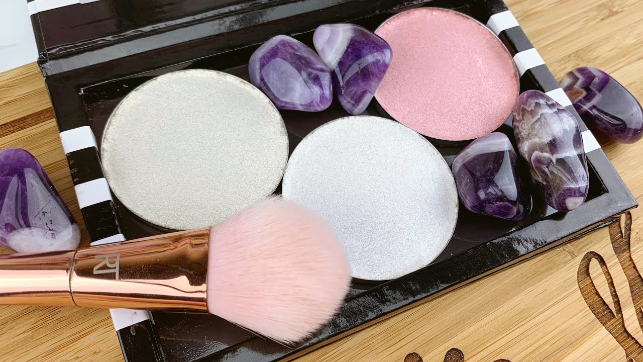 How To Make Pressed Highlighter - DIY Step by Step Recipe Video