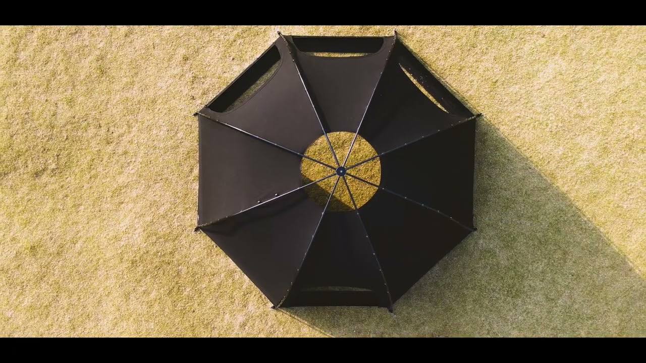 모반M 블랙면텐트ㅣ호빵텐트ㅣ무한도킹 텐트ㅣBLACK TENT