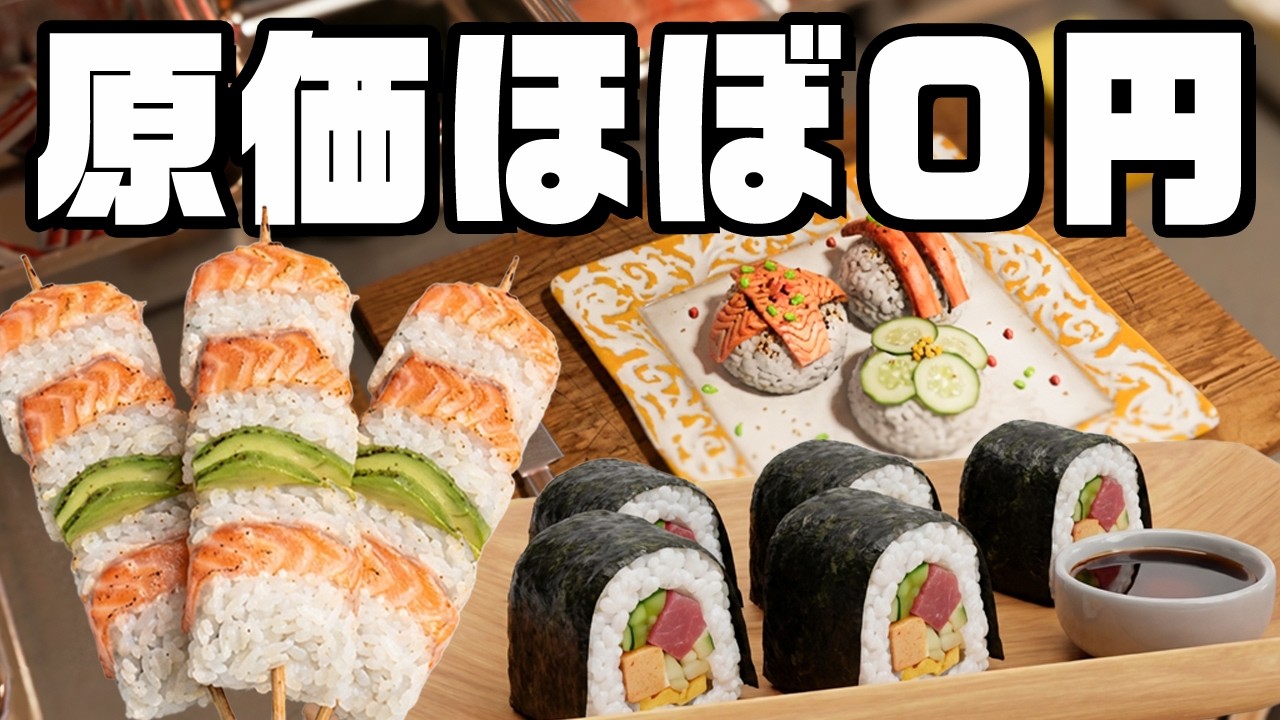 稼げると話題の海外すし職人になる