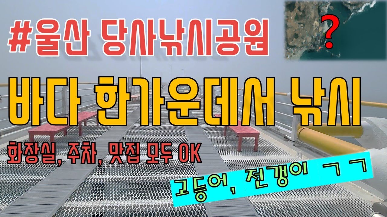 울산 당사낚시공원 소개 #생활낚시 #낚시 #전갱이 #고등어 #오션캠핑장  #울산낚시
