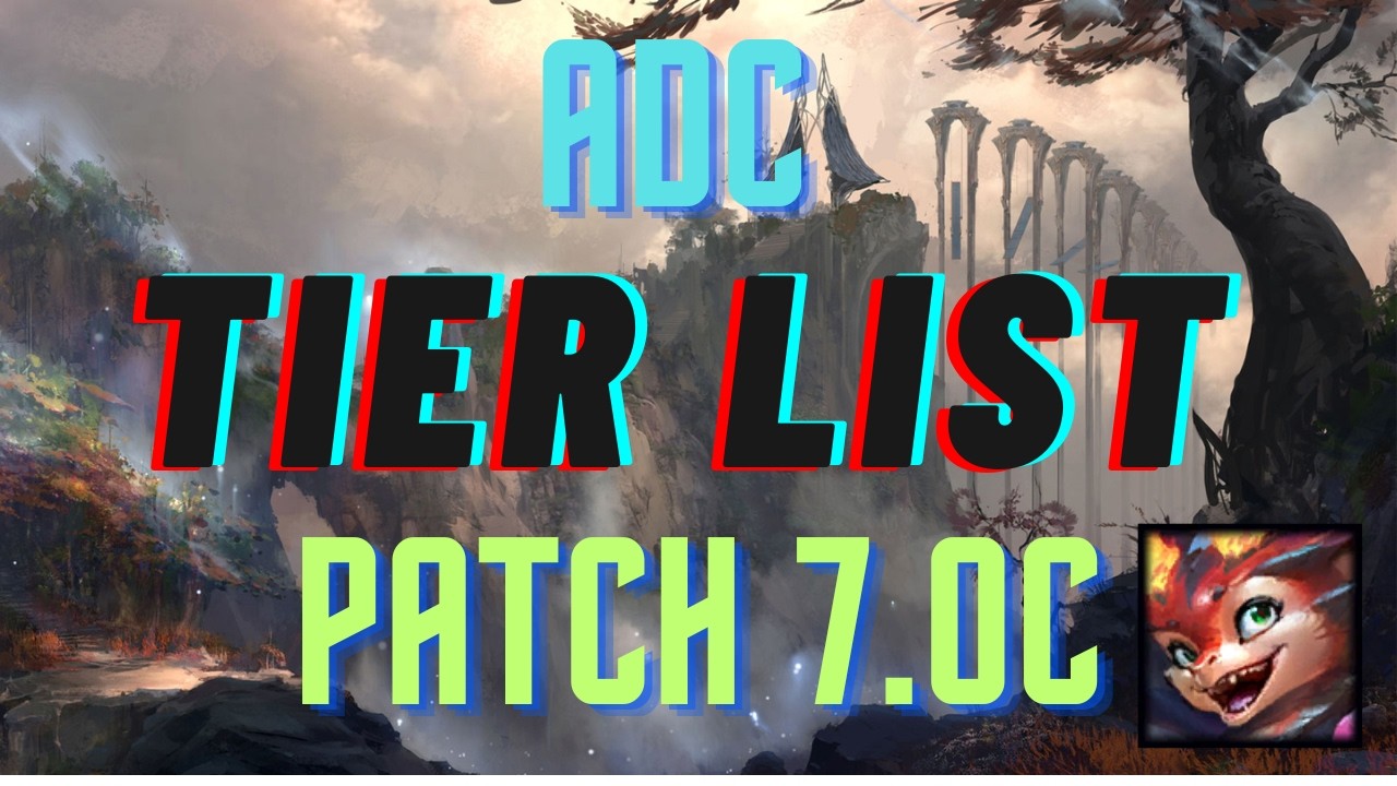 SMOLDER STILL GOOD? | Patch 7.0c ADC Tier List  | Wild Rift