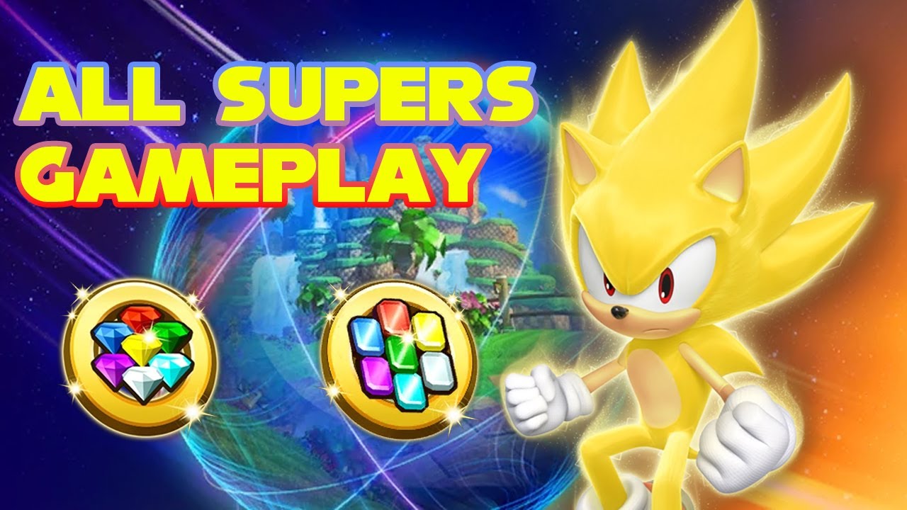 All Supers gameplay | Sonic Forces : Speed Battle