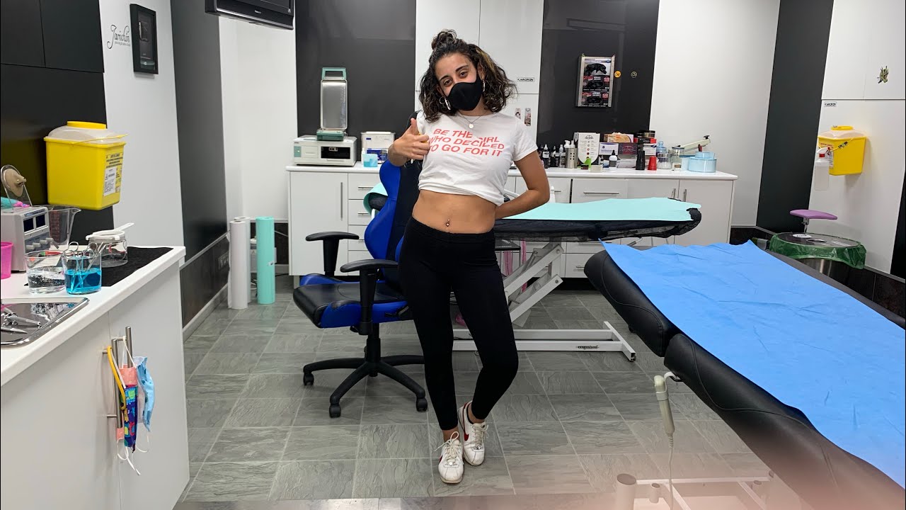 PIERCING OMBLIGO SWAROVSKI 💉 NAVEL PIERCING SWAROVSKI 💉 😉😄