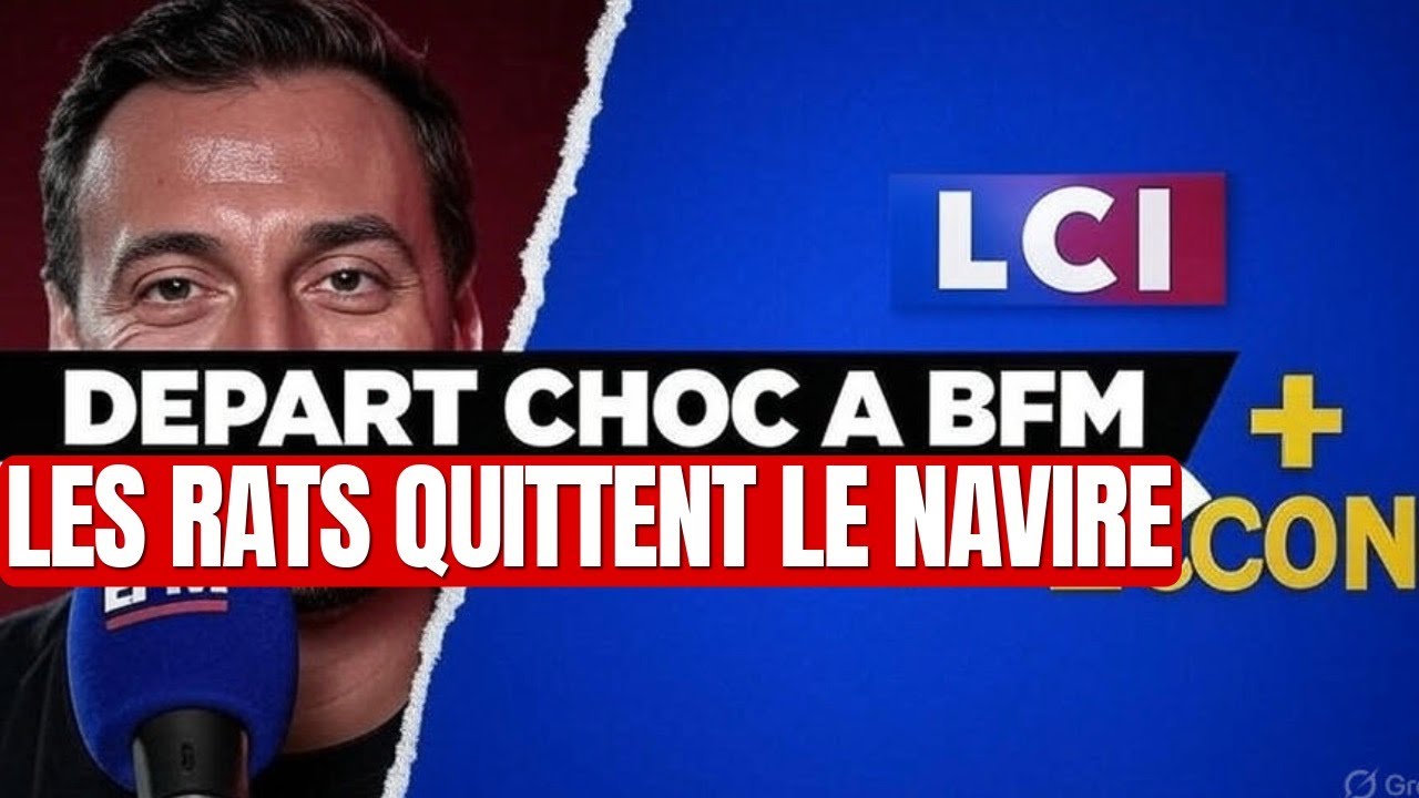 BFMTV en crise : Pourquoi ce journaliste quitte BFM TV apr&egrave;s 24 ans ?