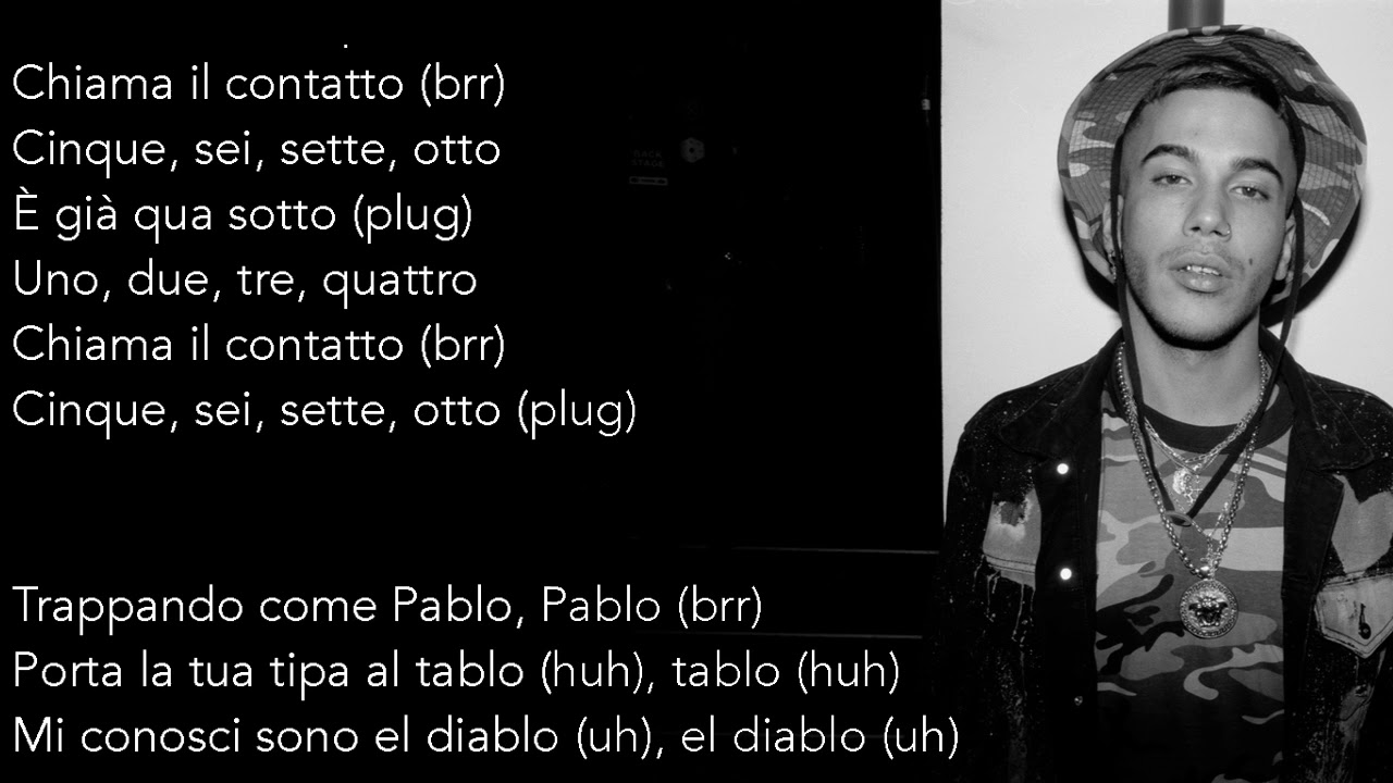 Rvssian X Sfera Ebbasta - Pablo (Lyric Video)